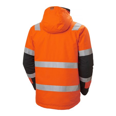 Helly Hansen Winterjacke ALNA, warnorange/ebony, Gr. S