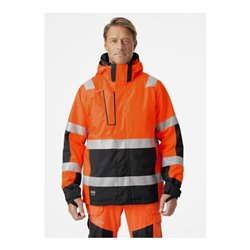 Helly Hansen Winterjacke ALNA, warnorange/ebony, Gr. S