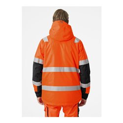 Helly Hansen Winterjacke ALNA, warnorange/ebony, Gr. S