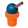 LOC-LINE Hochdruckdüse CD für Kühlmittelschlauch 1/8' 70bar, Durchmesser 4,1x0mm blau-orange