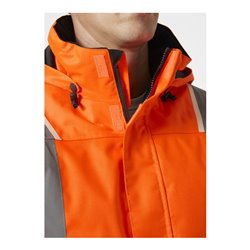 Helly Hansen Warn-Winterjacke, orange, Gr. L