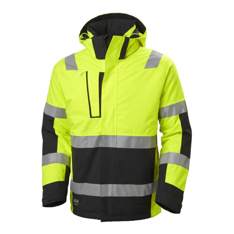 Helly Hansen Winterjacke ALNA, warngelb/ebony, Gr. L