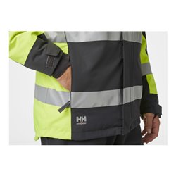 Helly Hansen Winterjacke ALNA, warngelb/ebony, Gr. L