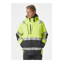 Helly Hansen Winterjacke ALNA, warngelb/ebony, Gr. M