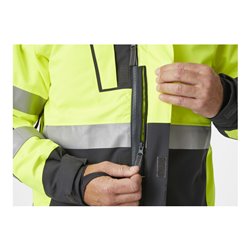 Helly Hansen Winterjacke ALNA, warngelb/ebony, Gr. M