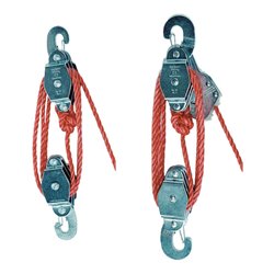 Flaschenzug 220kg ohne Seilbremse Schoerken