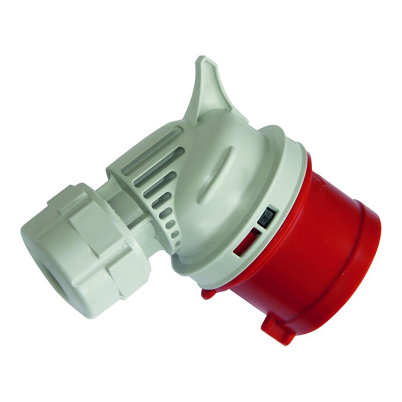 REV CEE-Winkelstecker 16 A rt-gr