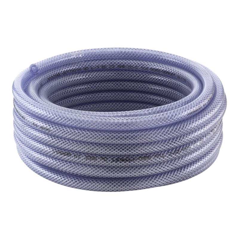 Gewebeschlauch PVC APDatec 81, transparent, 25x4,5mm 50m APD