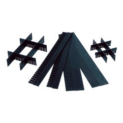 LA-KA-PE Unterteiler anthrazit L1150xH120xS10mm VE 10 Stk. individuell zuschneidbar