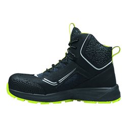 Stiefel SG ADAPT MID Schwarz/Lime, S3L ESD Gr: 48 SOLID GEAR