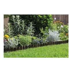 Gardena Beeteinfassung braun 15 cm hoch X 9 m lang