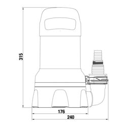 Gardena Klarwasser-Tauchpumpe 11000