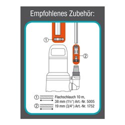 Gardena Klarwasser-Tauchpumpe 11000 aquasensor