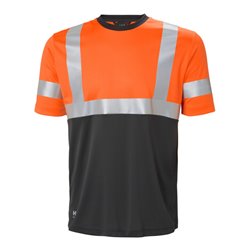 Helly Hansen Warn-T-Shirt ADDVIS, orange, Gr. 2XL