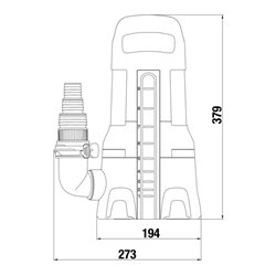 Gardena Schmutzwasser-Tauchpumpe 20000 aquasensor