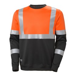 Helly Hansen Warn-Sweatshirt, orange, Gr. XL