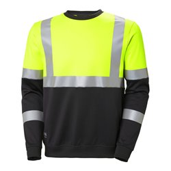 Helly Hansen Warn-Sweatshirt, gelb, Gr. 2XL