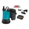 Gardena Akku-Klarwass.-Tauchpumpe 2000/2 18V P4A Ready-To-Use Set