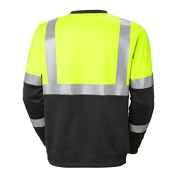 Helly Hansen Warn-Sweatshirt, gelb, Gr. M