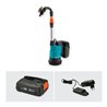 Gardena Akku-Regenfasspumpe 2000/2 18V P4A Ready-To-Use Set