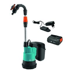 Gardena Akku-Regenfasspumpe 2000/2 18V P4A Ready-To-Use Set