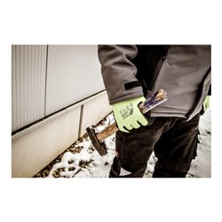 NITRAS Winter-Schn.Schutzhandsch Taeki5,Latex-besch. Gr. 9