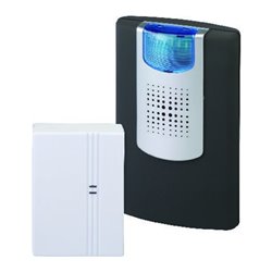 HEIDEMANN Funkgong-Set HX Action 150m, anthrazit,Rufsensor