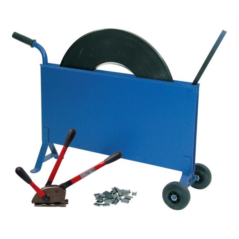 Stahlband-Umreifungsset fahrbar,16mm