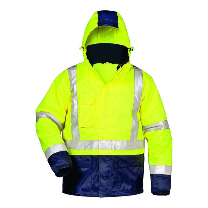 SAFESTYLE Warnschutzjacke Udo, Gr. 2XL, orange/marine