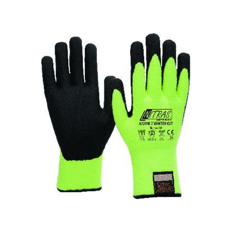 Winter-Schn.Schutzhandsch Taeki5,Latex-besch. Gr. 8