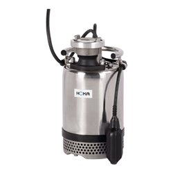 HOMA Motorumflutete Baupumpe HBP503WA mit Schwimmer