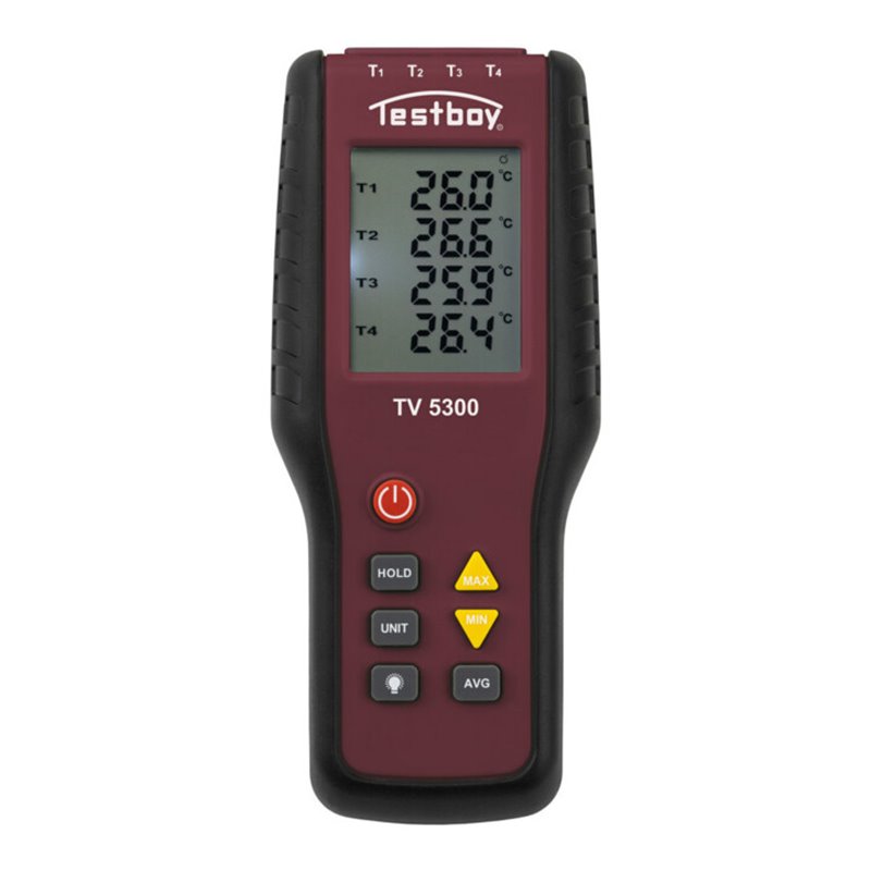Testboy Vier-Kanal-Thermometer TV 5300