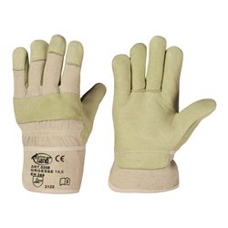 stronghand Handschuh 88 PAWA, gef., Schweinsleder, Gr. 10