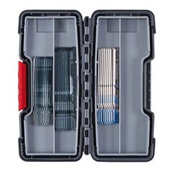 Metabo Stichsäge STE 100 Quick im Kunststoffkoffer + Bosch Stichsägeblatt-Set Wood and Metal 30-tlg.