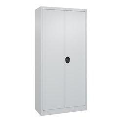 C+P Büro-Flügeltürenschrank Basis PLUS, 1950x930x400mm, 7035/7035