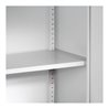 C+P Büro-Flügeltürenschrank Basis PLUS, 1950x930x400mm, 7035/7016