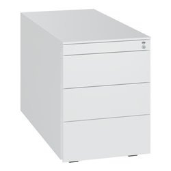 C+P Stahl-Rollcontainer, 563x430x781mm, 9010/9010