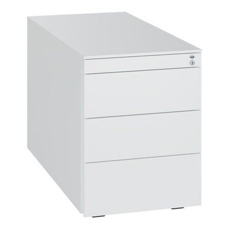 C+P Stahl-Rollcontainer, 563x430x781mm, 9010/9010