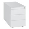 C+P Stahl-Rollcontainer, 563x430x781mm, 9010/9010