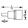 HAZET Steckschlüsseleinsatz 1/2' Innen-TX, besonders lang