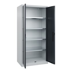 C+P Flügeltürenschrank Serie 89, 1950x930x600mm, 7035/7016