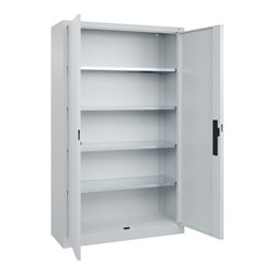 C+P Flügeltürenschrank Serie 89, 1950x1200x400mm, 7035/7035