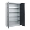 C+P Flügeltürenschrank Serie 89, 1950x1200x500mm, 7035/7016