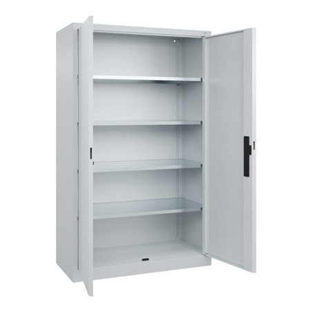 C+P Flügeltürenschrank Serie 89, 1950x1200x500mm, 7035/7035