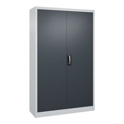 C+P Flügeltürenschrank Serie 89, 1950x1200x400mm, 7035/7016