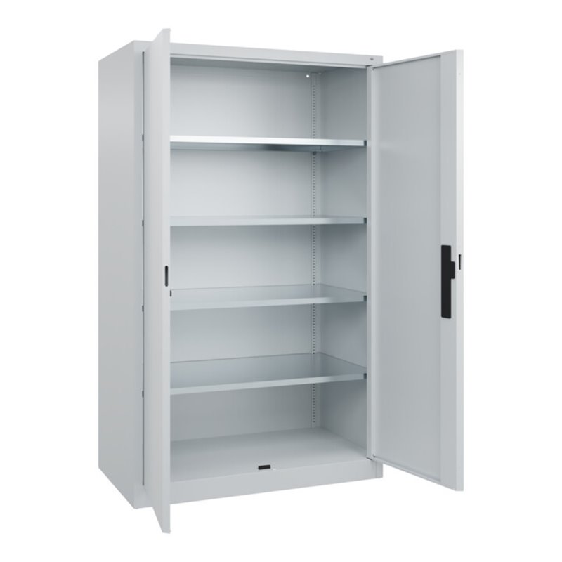 C+P Flügeltürenschrank Serie 89, 1950x1200x600mm, 7035/7035