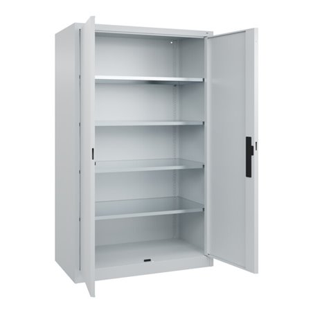 C+P Flügeltürenschrank Serie 89, 1950x1200x600mm, 7035/7035