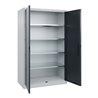 C+P Flügeltürenschrank Serie 89, 1950x1200x600mm, 7035/7016