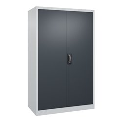 C+P Flügeltürenschrank Serie 89, 1950x1200x600mm, 7035/7016