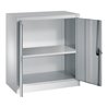 C+P Flügeltürenschrank Serie 13, H1000xB935xT400mm, 7035/7035